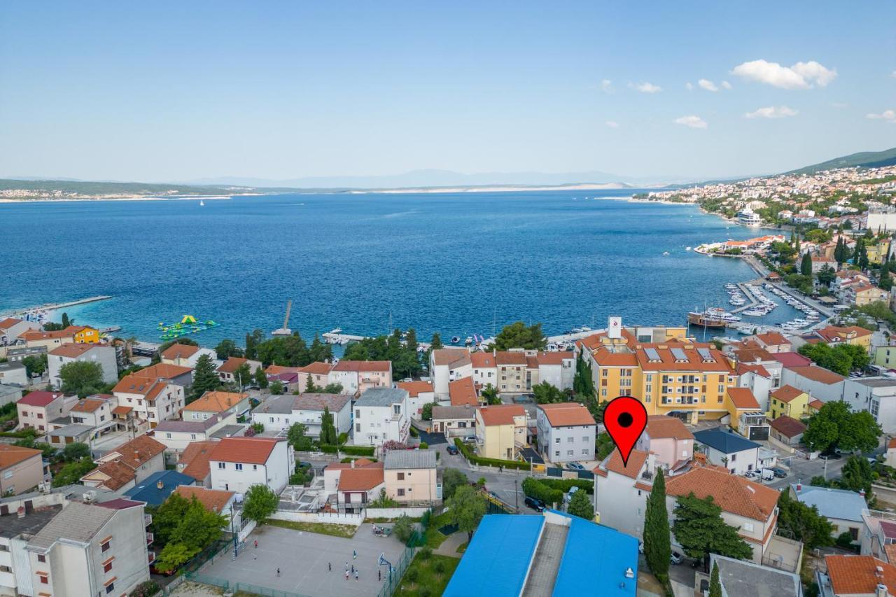 Apartments Lonzor I Selce Eksteriør billede